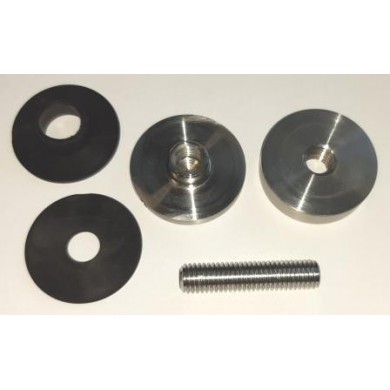 Uchwyt punktowy Ø 40 mm, dystans pełny 10mm do pow. płaskiej