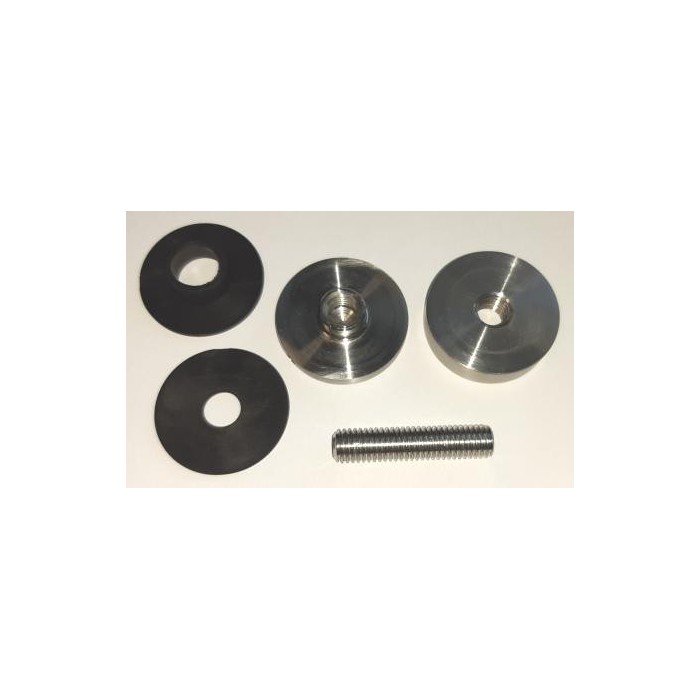 Uchwyt punktowy Ø 40 mm, dystans pełny 10mm do pow. płaskiej