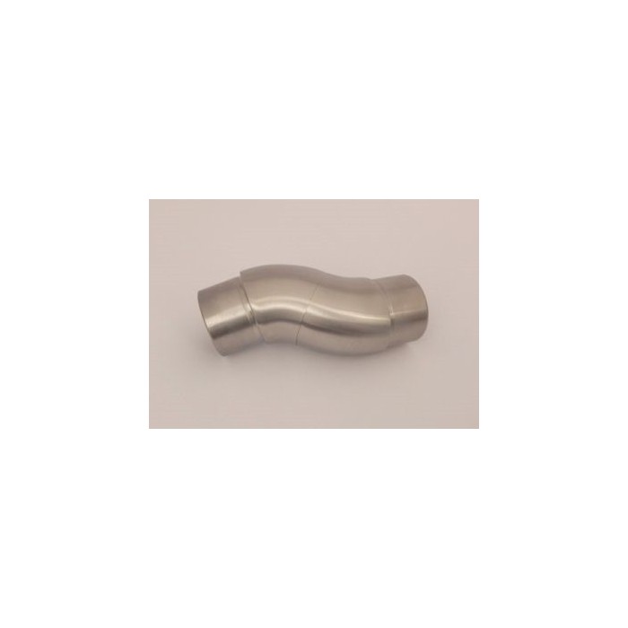 Kolano regulowane, skrętne wklejane w rurę Ø 33,7x2 mm szlif