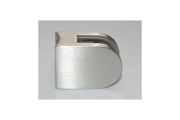 Uchwyt do szkła 29x36 mm do rury Ø 33,7 mm szlif (STAL 304)