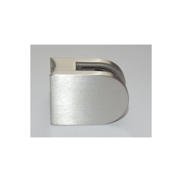 Uchwyt do szkła 29x36 mm do rury Ø 42,4 mm szlif (STAL 304)