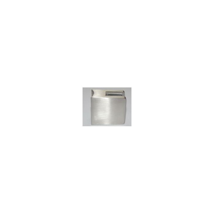 Uchwyt do szkła 30x30 mm do rury Ø 42,4 mm szlif (STAL 304)