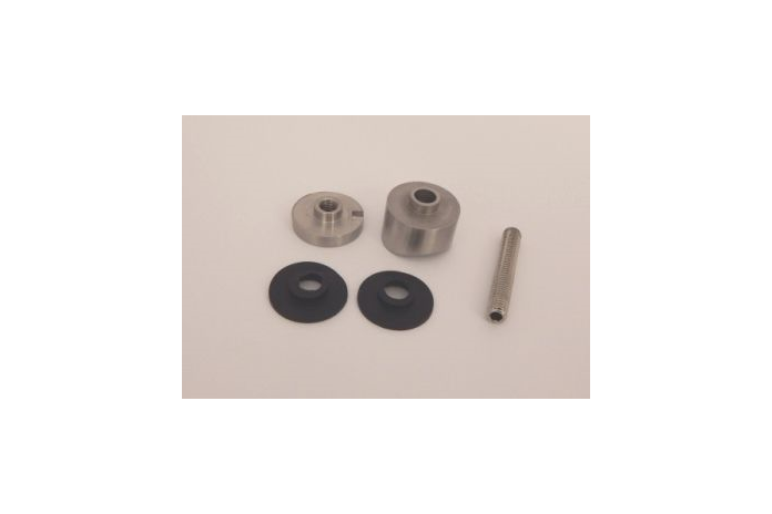 Uchwyt punktowy Ø 30/15 mm do rury Ø 42,4 mm poler