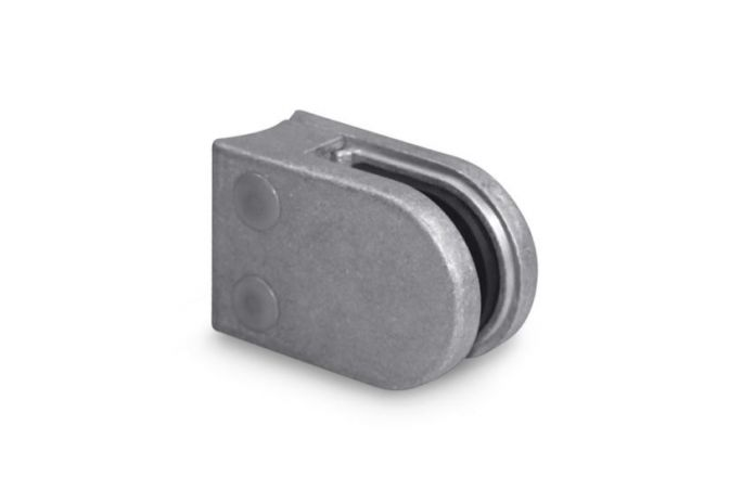Uchwyt do szkła 45x63 mm do rury Ø42,4 mm (ZAMAK)