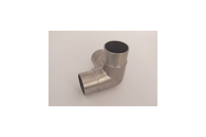 Kolano trójnik narożny wklejane w rurę Ø 42,4x2 mm szlif