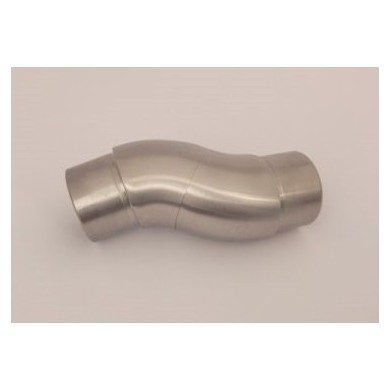 Kolano regulowane, skrętne wklejane w rurę Ø 42,4x2 mm szlif