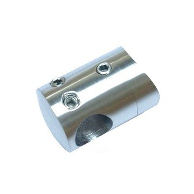 Uchwyt przelotowy łączący rurkę Ø 12 mm dla słupka Ø 42,4 mm
