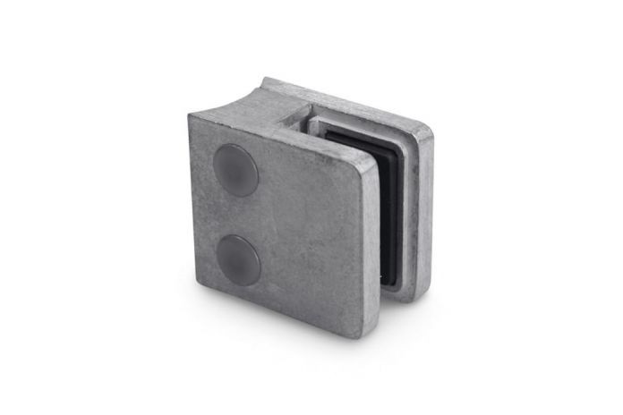 Uchwyt do szkła 45x45 mm do rury Ø 50,8 mm (ZAMAK) surowy