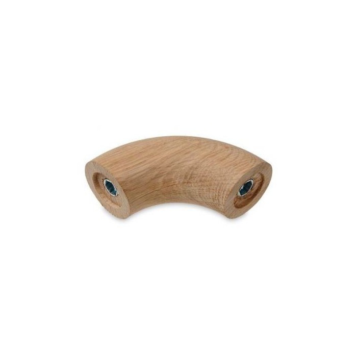 Kolano 90º dębowe Ø 42,4 mm