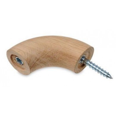 Kolano 90º dębowe Ø 42,4 mm