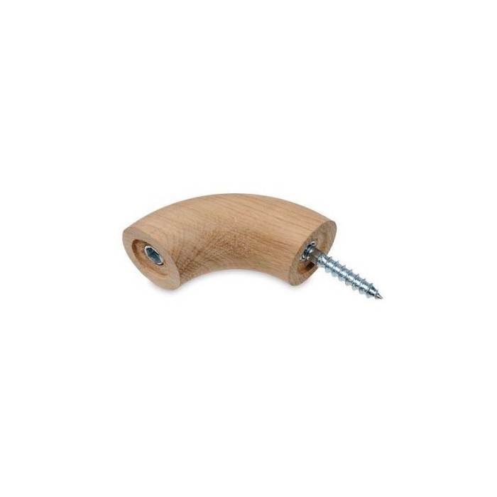 Kolano 90º dębowe Ø 42,4 mm