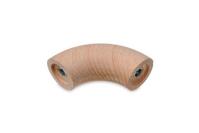 Kolano 90º bukowe Ø 42,4 mm