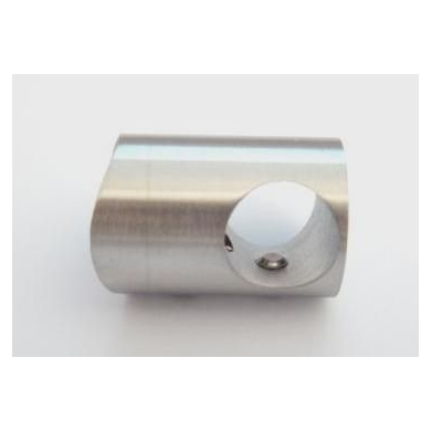 Uchwyt przelotowy rurki Ø 12 mm dla słupka Ø 33,7 mm poler