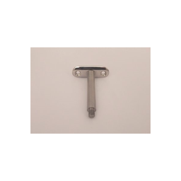 Podpora poręczy Ø 48,3 mm pręt Ø 14x75 mm stała szlif