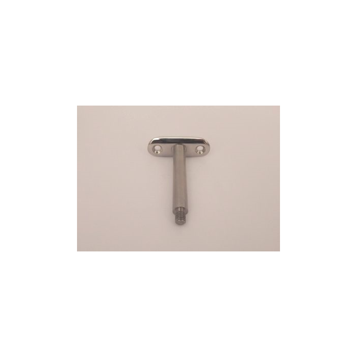 Podpora poręczy Ø 42,4 mm pręt Ø 14x75 mm stała szlif