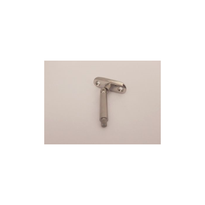 Podpora poręczy Ø 38,1 mm pręt Ø 14x75 mm regulowana szlif
