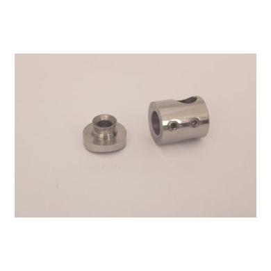Uchwyt przelotowy rurki Ø 16 mm dla słupka Ø 48,3 mm poler