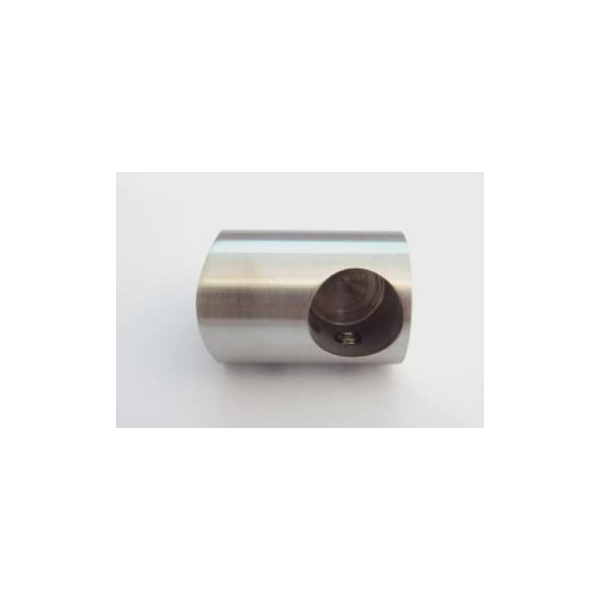 Uchwyt końcowy prawy rurki Ø 10 mm dla słupka Ø 50,8 mm