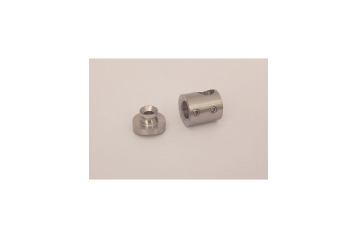 Uchwyt przelotowy rurki Ø 8 mm dla słupka Ø 33,7 mm poler