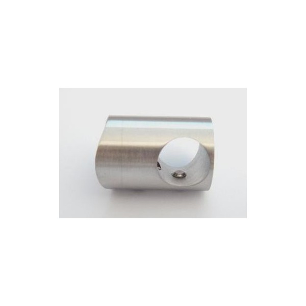 Uchwyt przelotowy rurki Ø 14 mm dla słupka Ø 48,3 mm poler