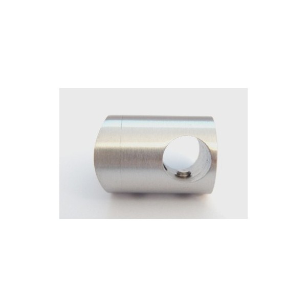 Uchwyt przelotowy rurki Ø 12 mm dla słupka Ø 48,3 mm poler