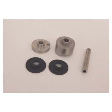 Uchwyt punktowy Ø 30/15 mm do rury Ø 42,4 mm szlif
