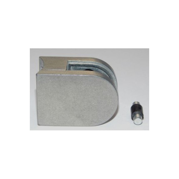Uchwyt do szkła 40x50 mm do rury Ø 50,8 mm poler (STAL 304)
