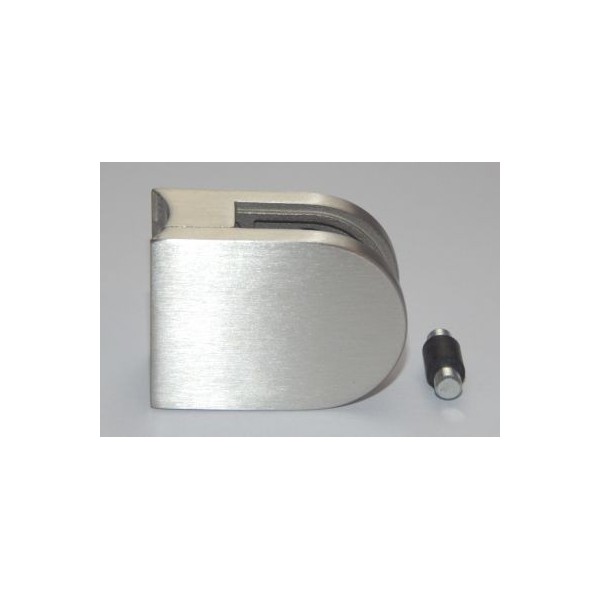 Uchwyt do szkła 40x50 mm do rury Ø 42,4 mm szlif (STAL 316)