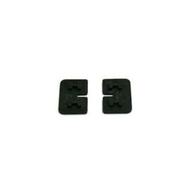 Uchwyt do szkła 30x30 mm do powierzchni płaskiej poler STAL 304)