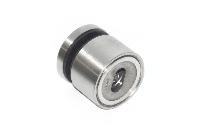 Uchwyt punktowy Ø 50/40 mm z regulacją (STAL 304) SZLIF