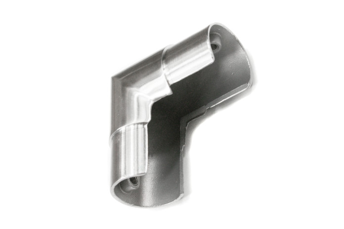 Kolano pionowe 90º dla pochwytu nakładanego Ø 42,4x1,5 mm szlif