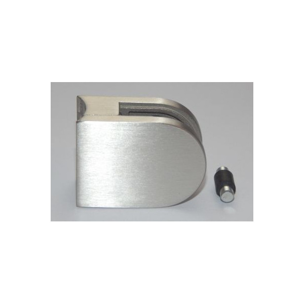 Uchwyt do szkła 40x50 mm do rury Ø 42,4 mm szlif (STAL 304)