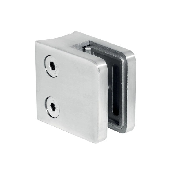 Uchwyt do szkła 45x45 mm do rury Ø 50,8 mm szlif (STAL 316)