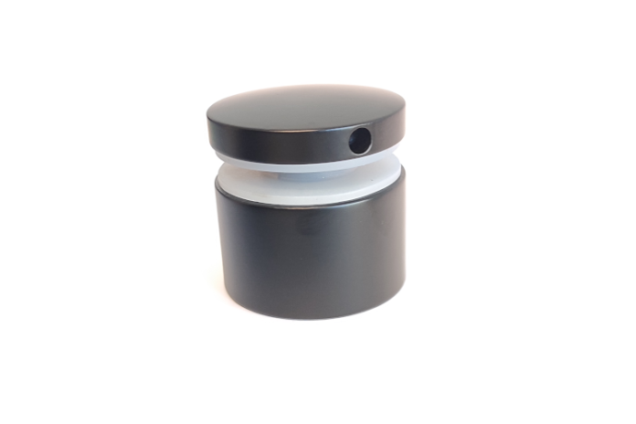 Uchwyt punktowy Ø 50/30 mm z regulacją (STAL 304) RAL 9005