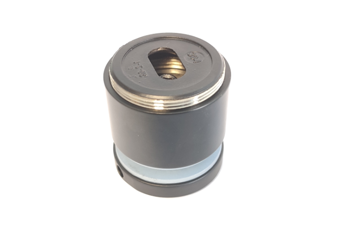 Uchwyt punktowy Ø 50/30 mm z regulacją (STAL 304) RAL 9005