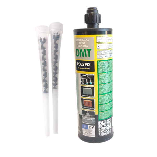 Kotwa chemiczna BEZ STYRENU 300 ml. + 2 mieszacze
