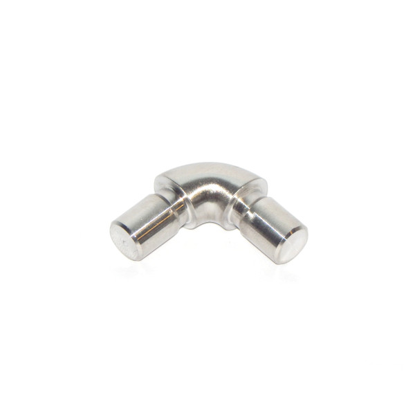 Kolano 90º wklejane w rurkę Ø 12x1,5 mm szlif