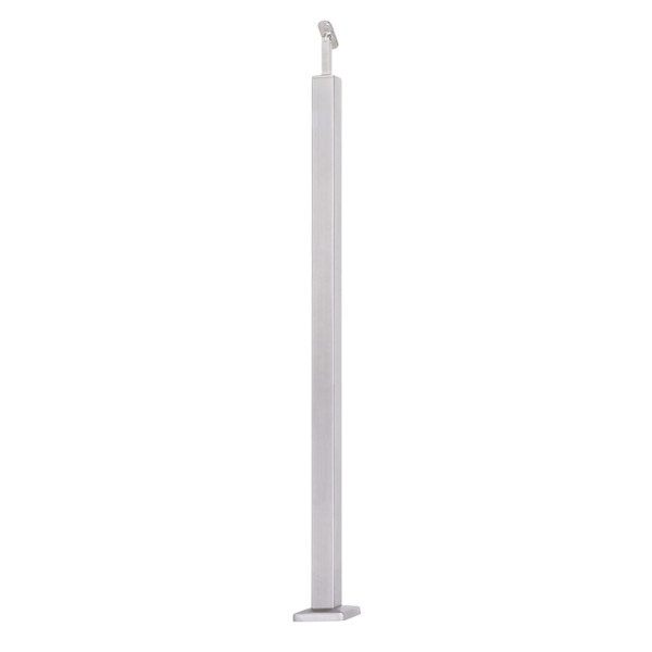 Słupek 40x40 PRZELOTOWY 3 wypełnienia (STAL 304) SZLIF