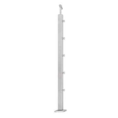 Słupek 40x40 PRZELOTOWY 5 wypełnienia (STAL 304) SZLIF