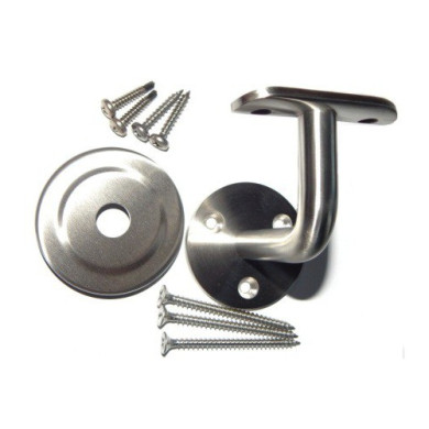 Zestaw - wspornik poręczy Ø42,4mm szlif (STAL 304)