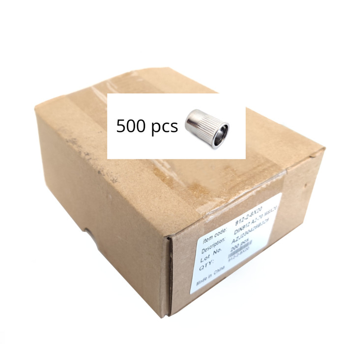 Nitonakrętka M8 (STAL 304) - opakowanie 500szt