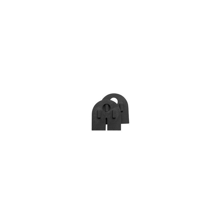 Uszczelki gumowe do uchwytu 45x63 mm szyba 6 mm