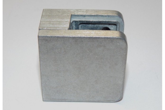 Uchwyt do szkła 45x45 mm do pow. płaskiej (ZAMAK)