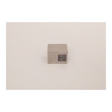 Uchwyt przelotowy profilu 12x12 mm do pow. płaskiej