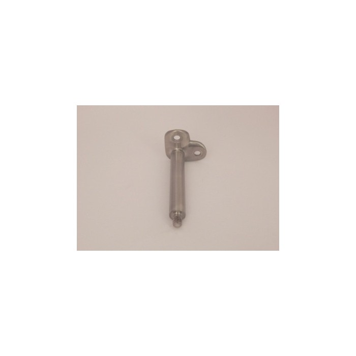 Podpora poręczy Ø 42,4 mm pręt Ø 14x75 mm narożna stała szlif