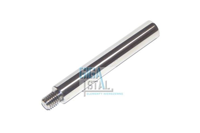 Podpora poręczy/pręt Ø 12x75 mm gwint M6/M8 stała poler