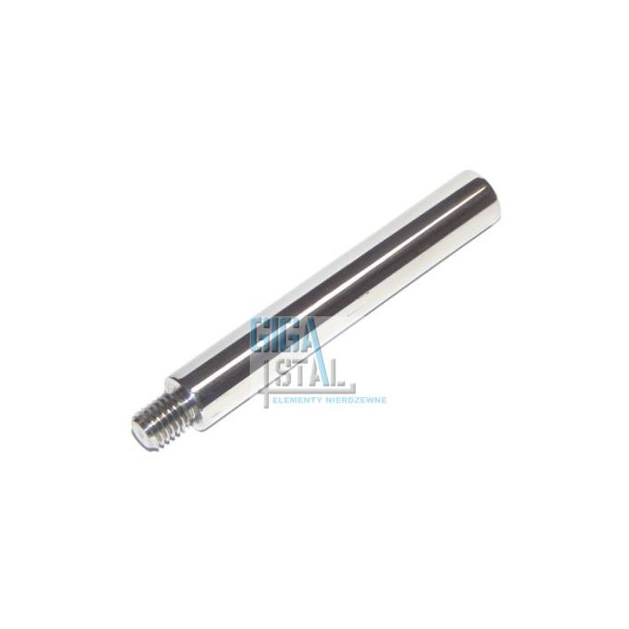 Podpora poręczy/pręt Ø 12x75 mm gwint M6/M8 stała poler