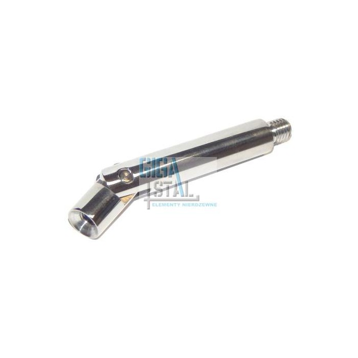 Podpora poręczy/pręt Ø 12x75 mm gwint M6/M8 regulowana poler