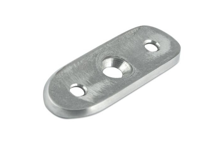 Blaszka montażowa do rury Ø 38,1 mm szlif