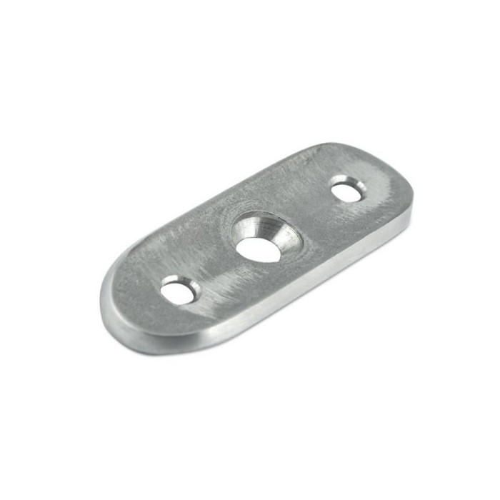 Blaszka montażowa do rury Ø 42,4 mm szlif